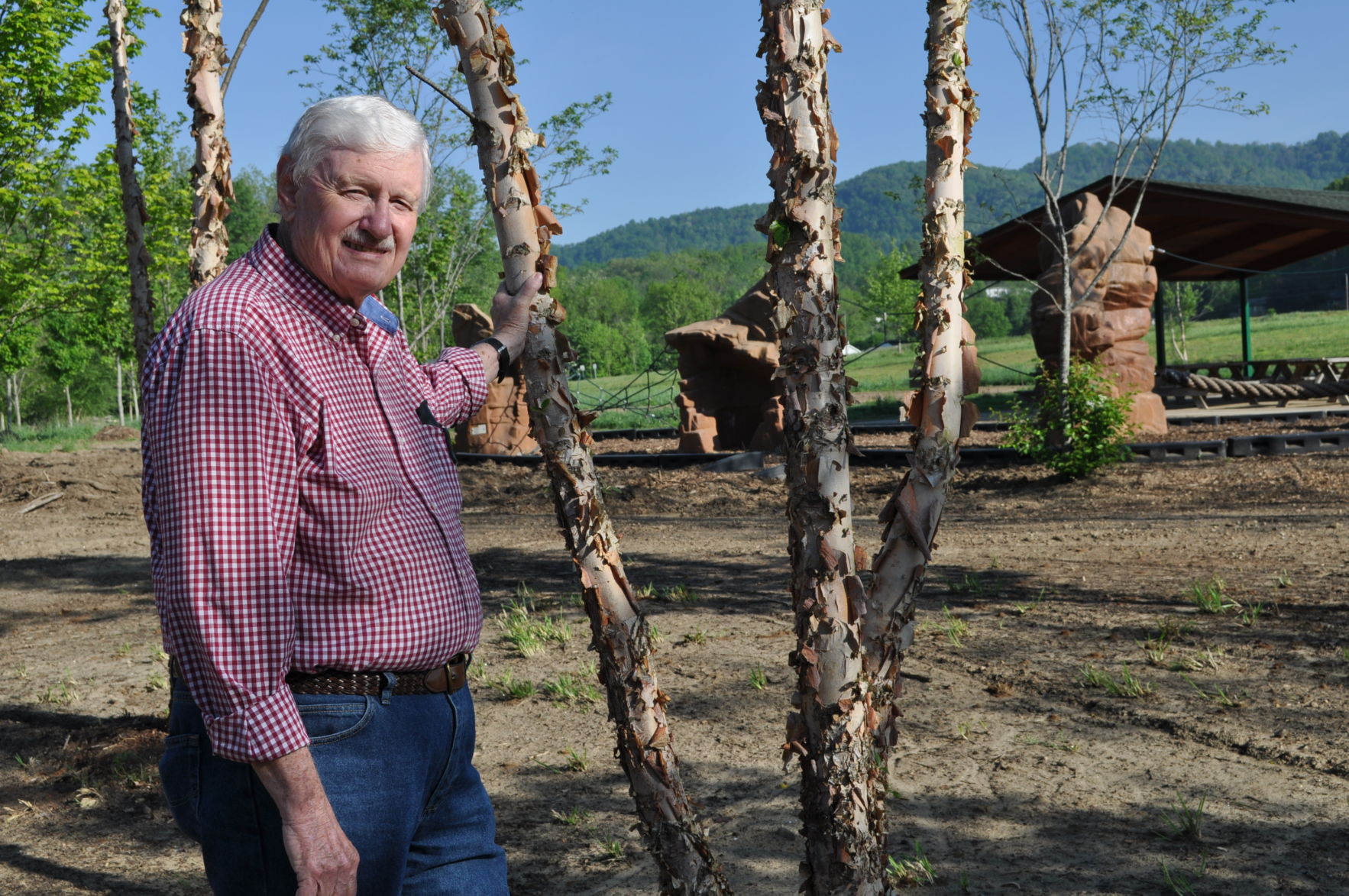 Trantham with river birch.JPG